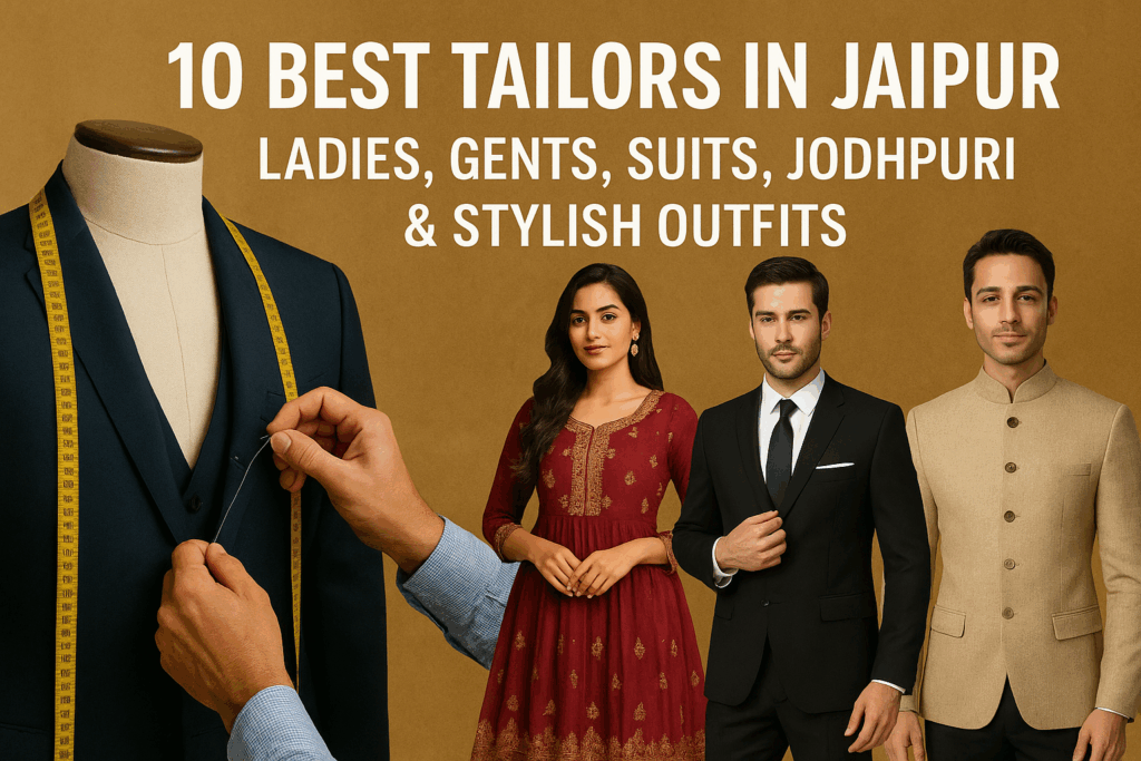 Best Tailors in Jaipur – Ladies, Gents, Suits, Jodhpuri & Stylish Outfits