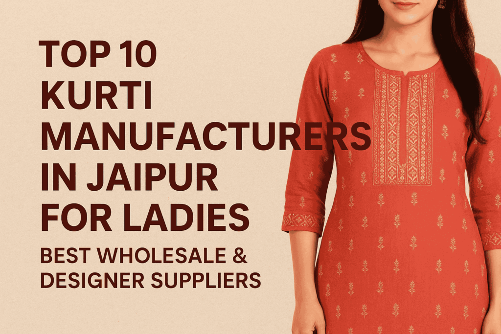 Top 10 Kurti Manufacturers in Jaipur