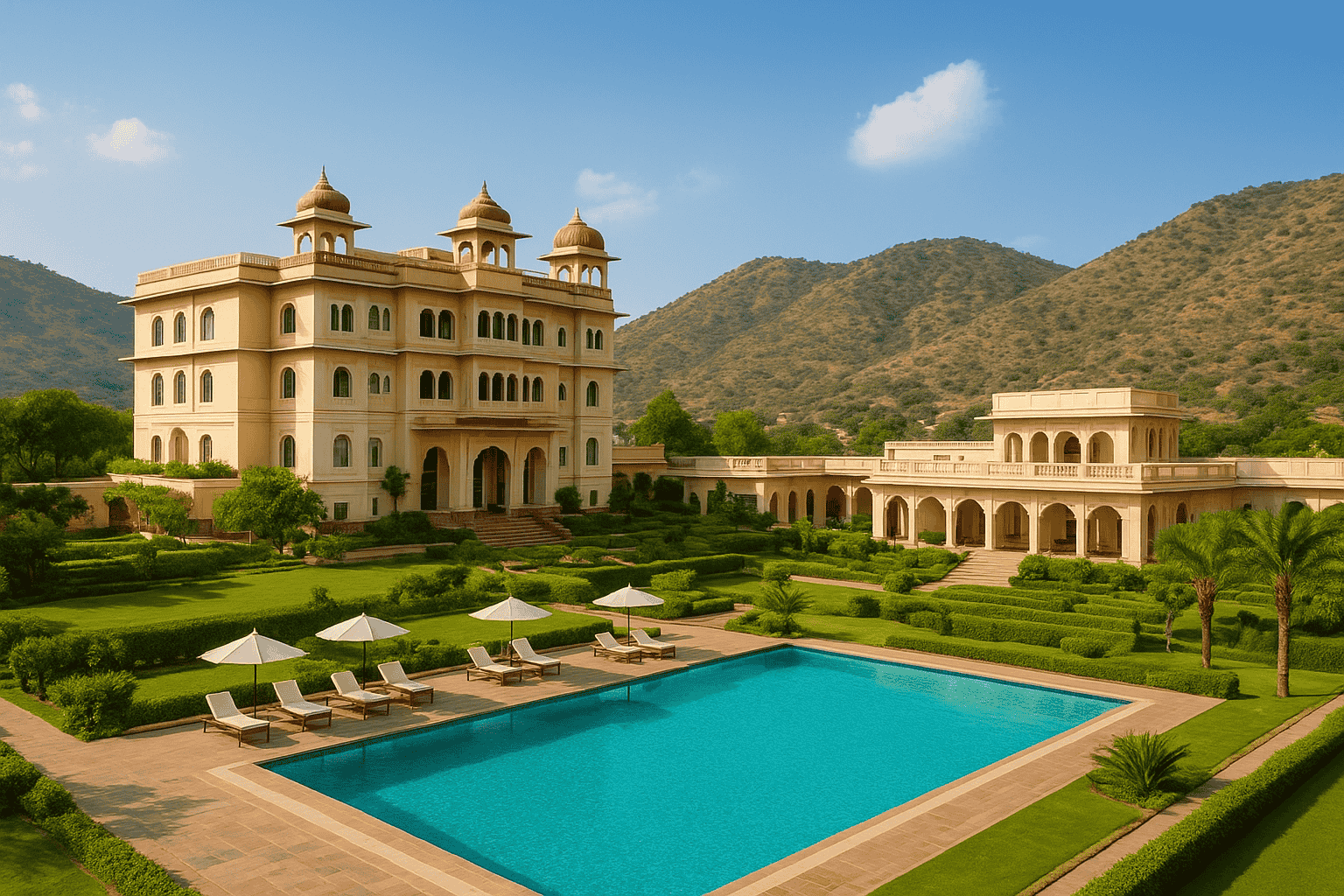 Luxury Hotels on the Way from Jaipur to Khatu Shyam
